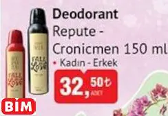 REPUTE - CRONİCMEN DEODORANT REPUTE - CRONİCMEN DEODORANT